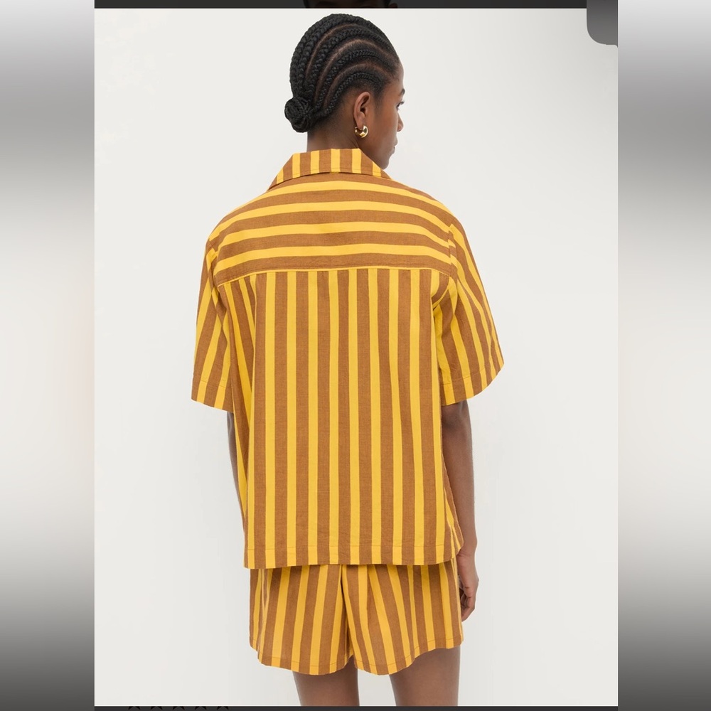 Loeffler Randall Tina Camp Shirt - Picture 3 of 6